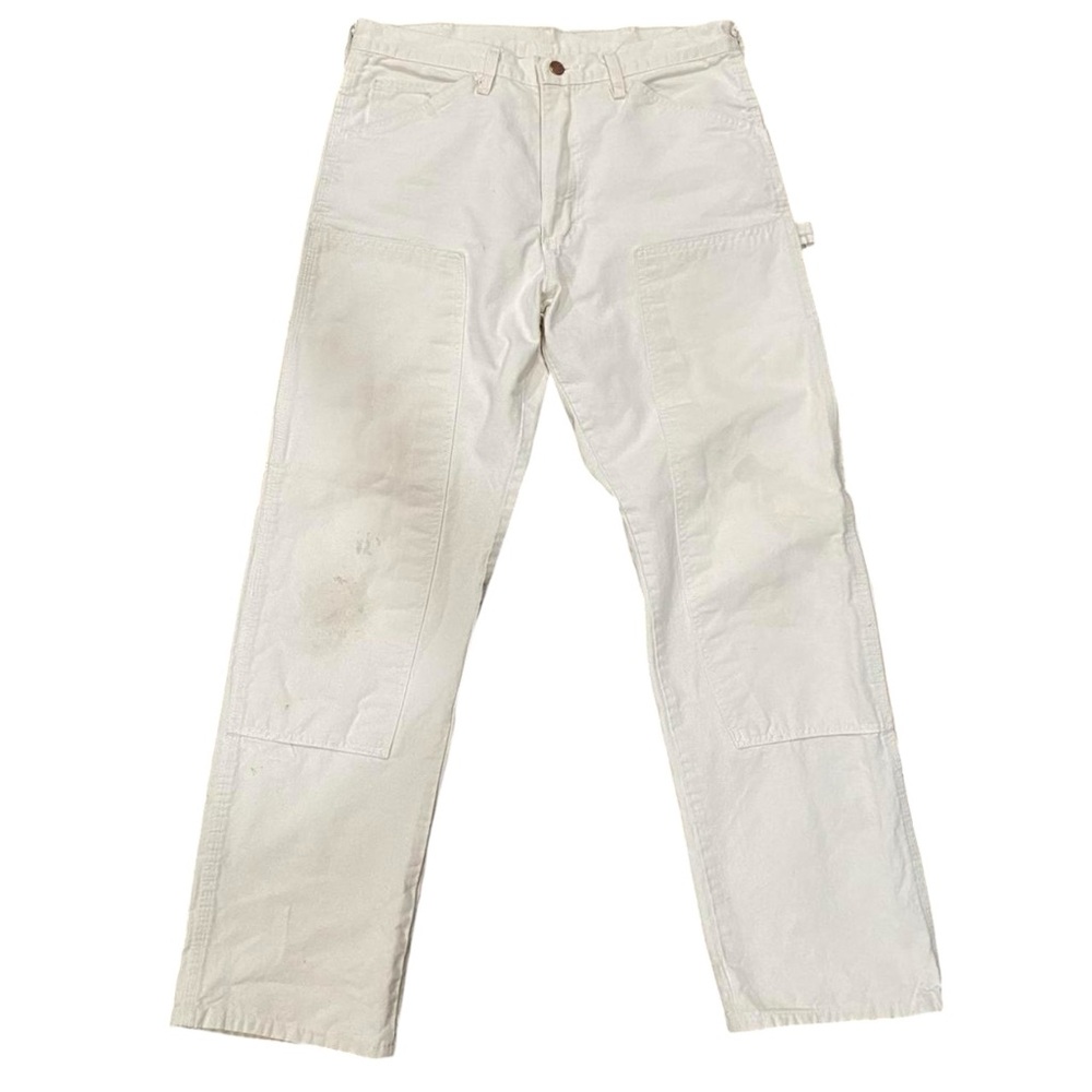 Round House White Carpenter Jeans